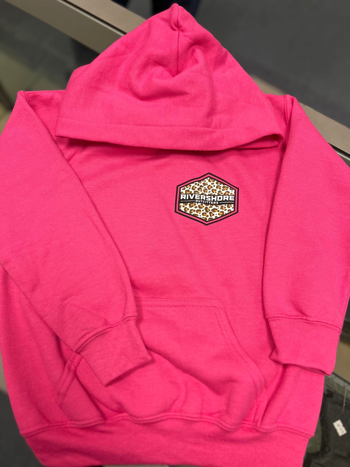 Youth RSO Leopard Logo Hooded Sweatshirt