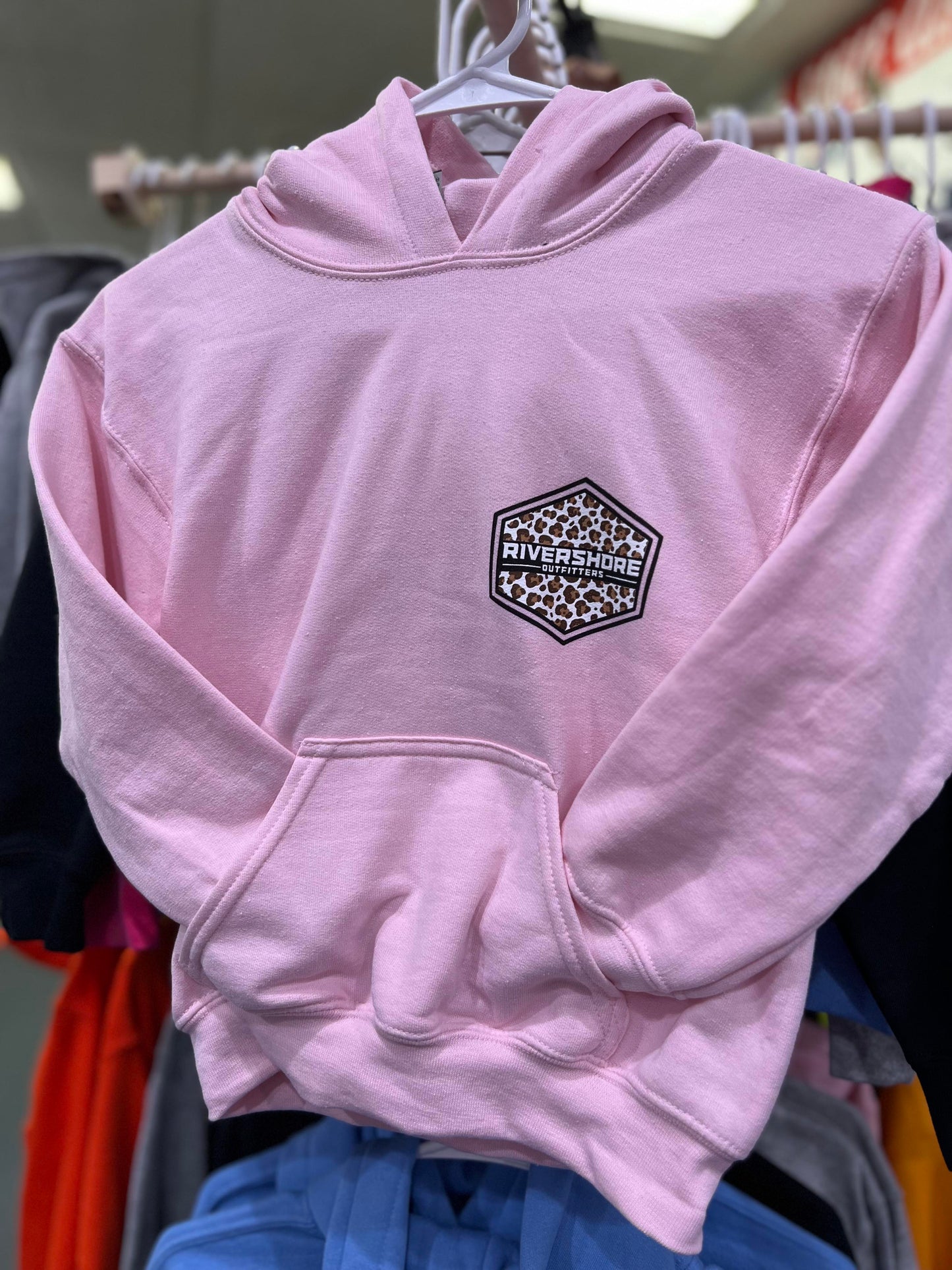 Youth RSO Leopard Logo Hooded Sweatshirt