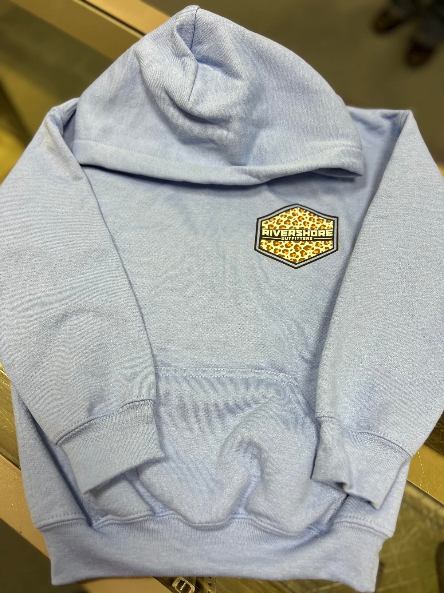 Youth RSO Leopard Logo Hooded Sweatshirt