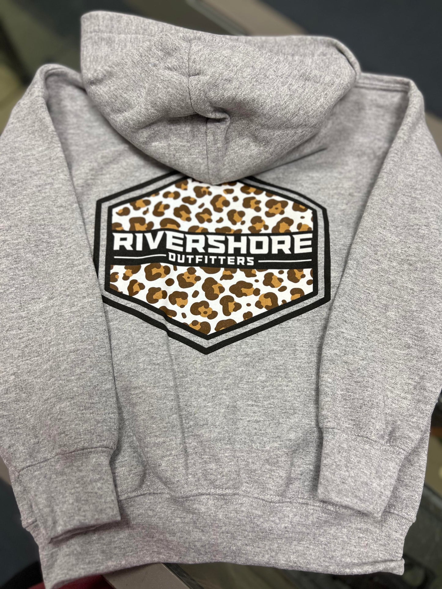 Youth RSO Leopard Logo Hooded Sweatshirt