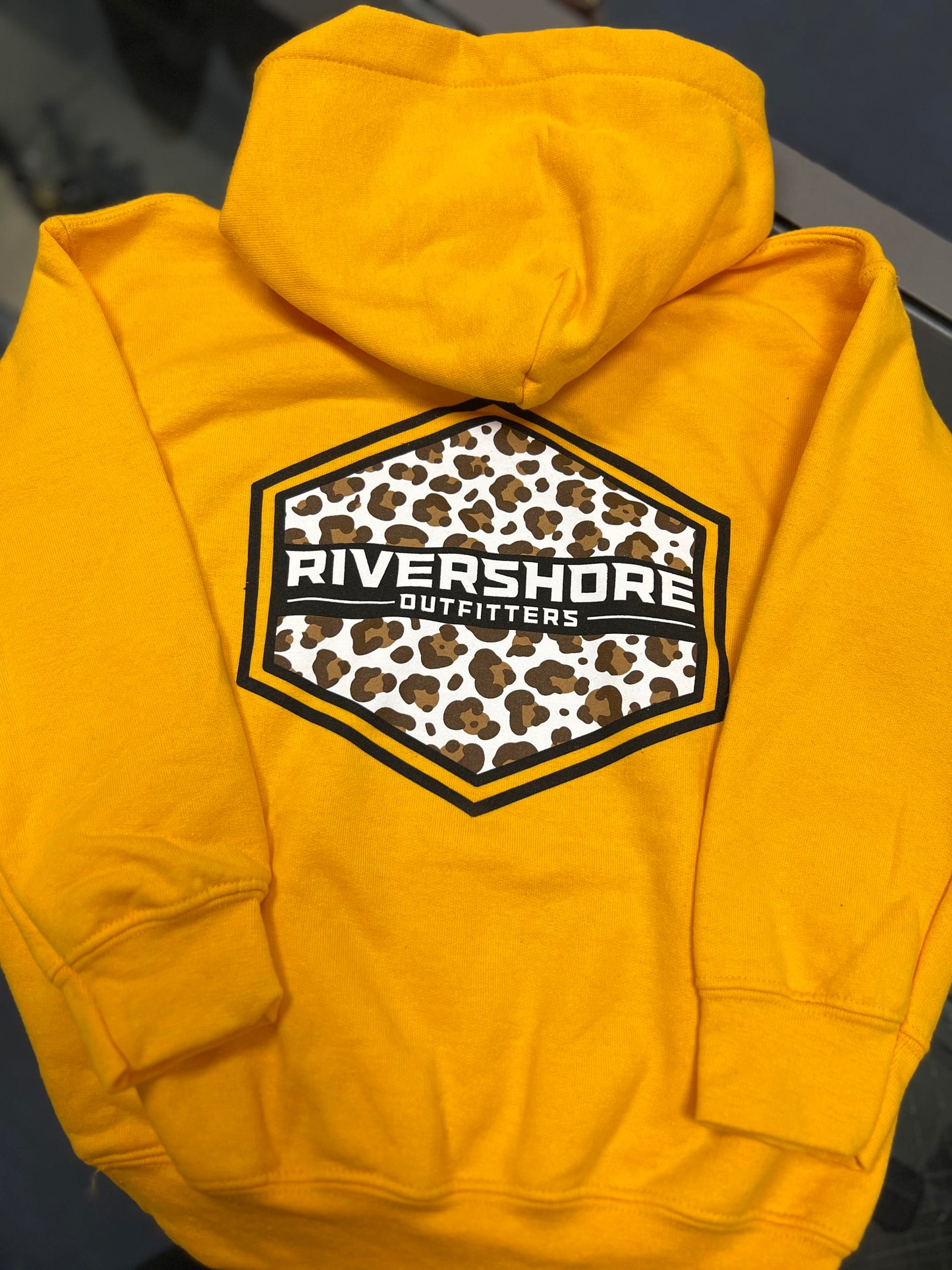 Youth RSO Leopard Logo Hooded Sweatshirt