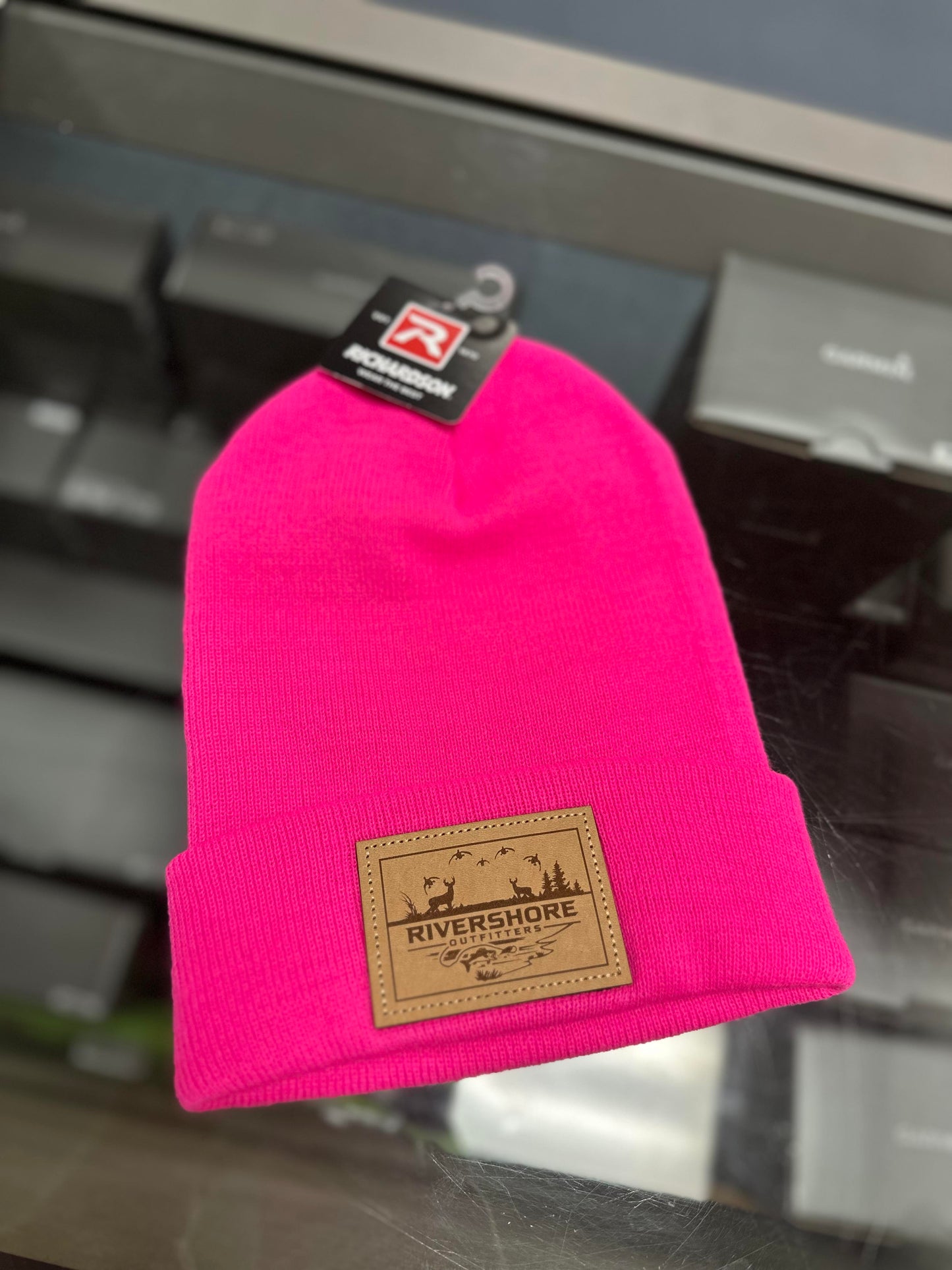 RSO Leather Patch Beanie