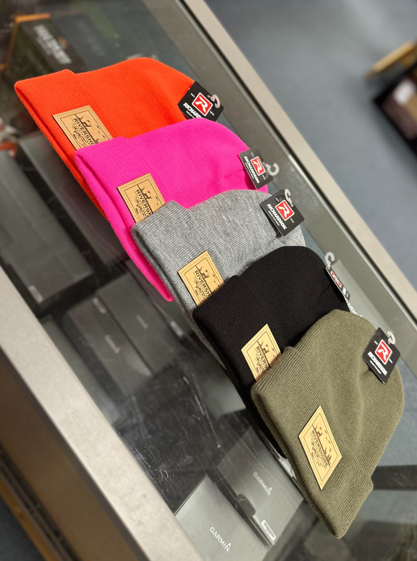 RSO Leather Patch Beanie