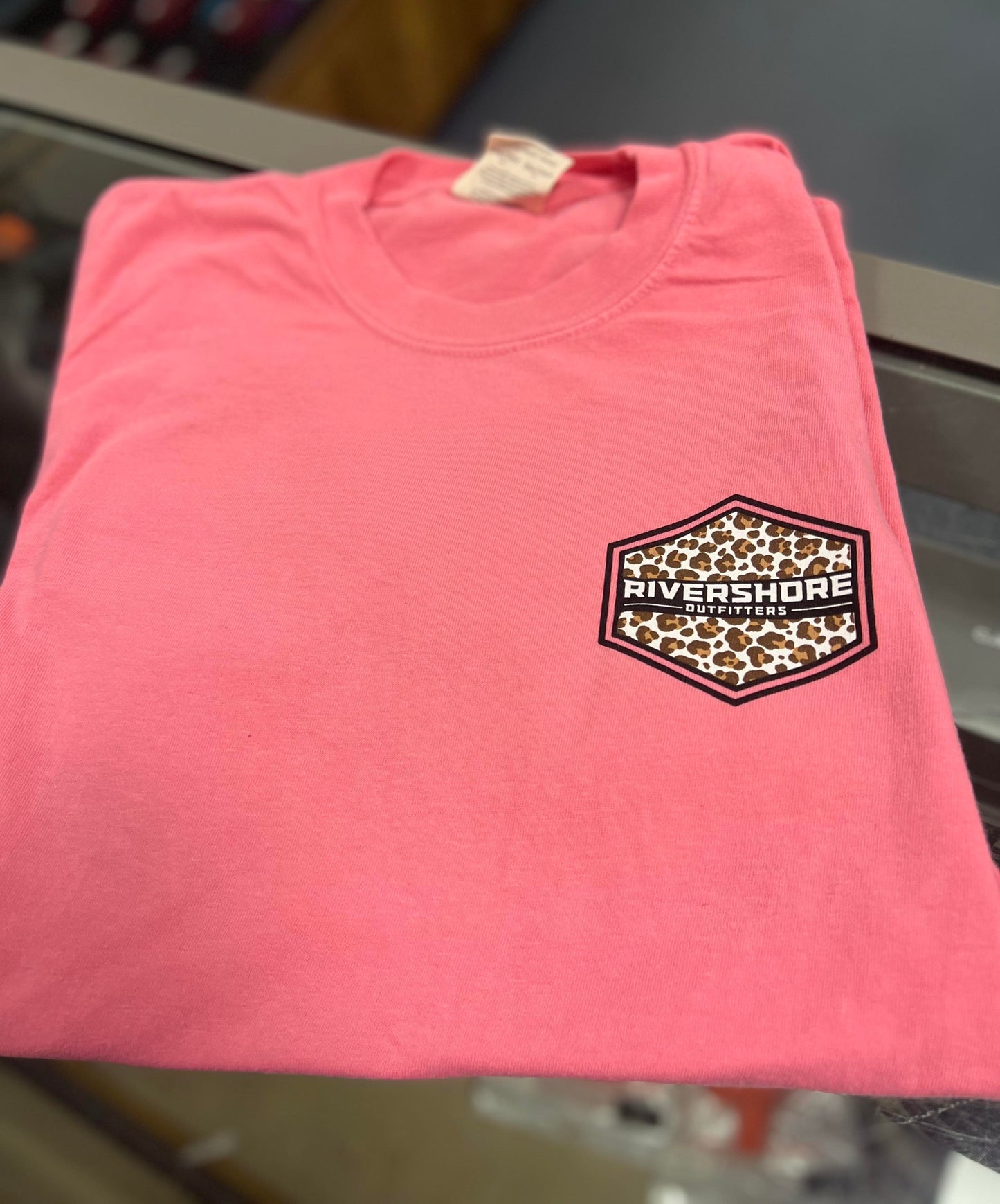 Rivershore Leopard Logo (Peony)