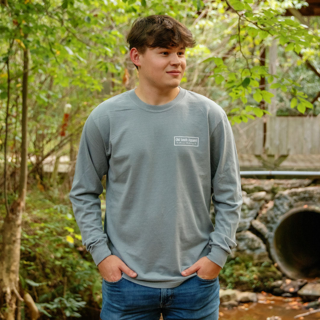 Deer Long Sleeve, Granite