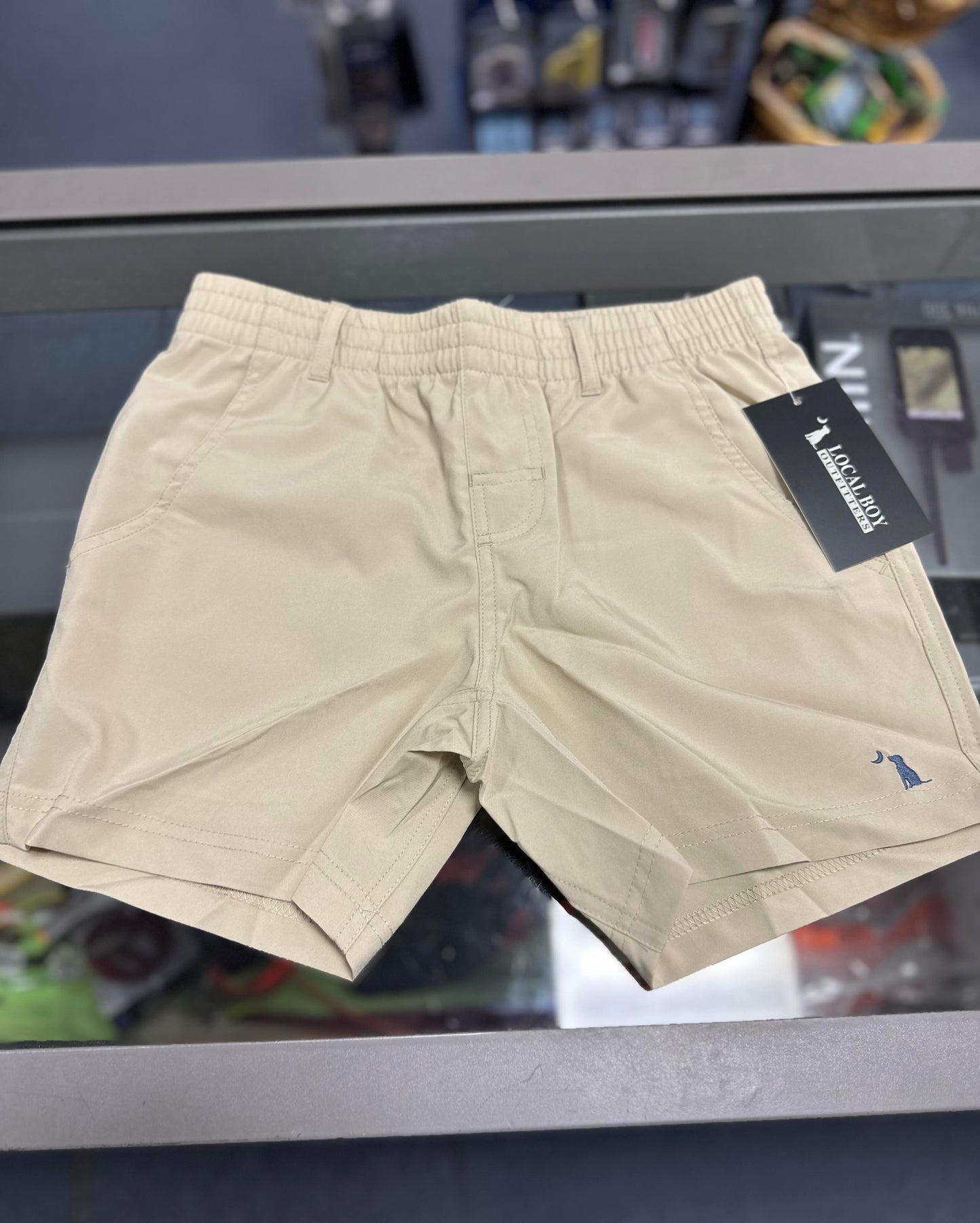 Youth Volley Shorts, Khaki