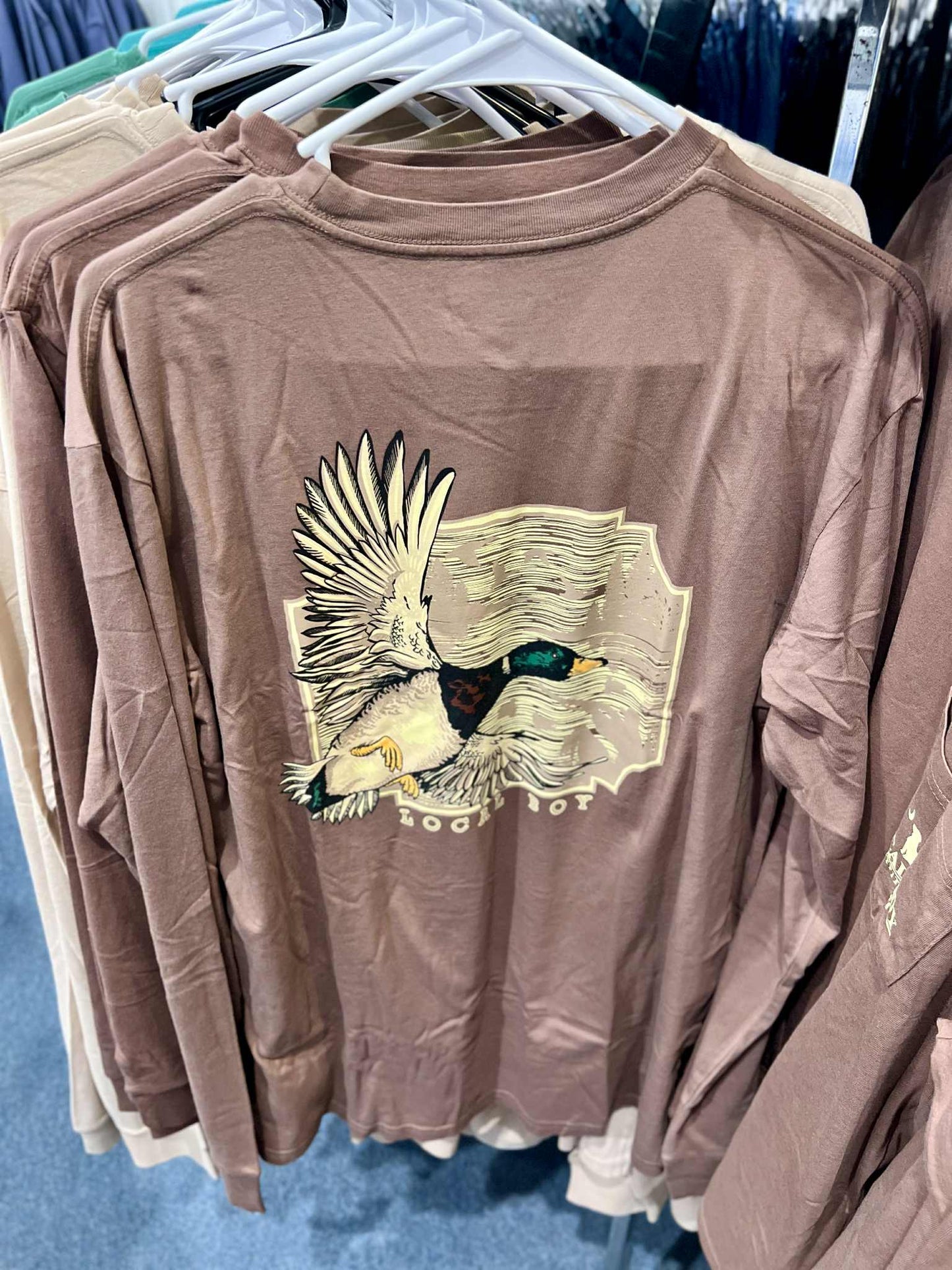 Greenhead Flight Long Sleeve Tee, Espresso