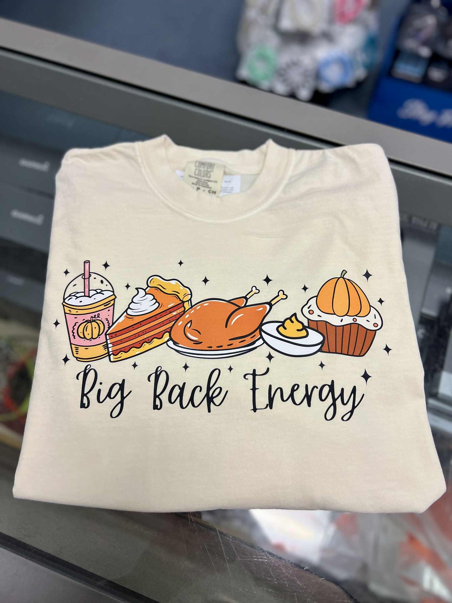 Big Back Energy Thanksgiving Long Sleeve