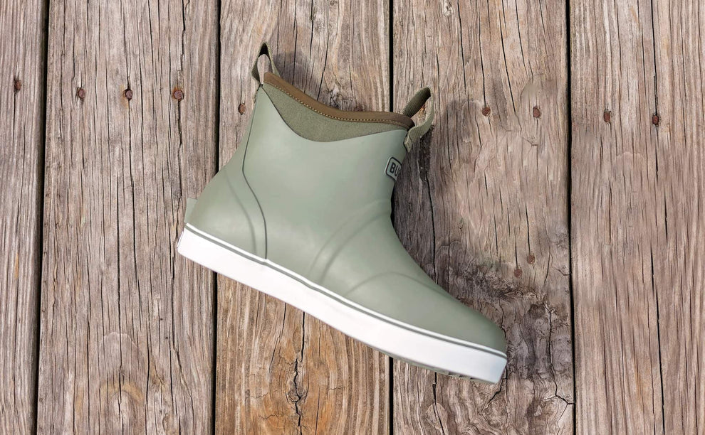 Women's Olive Buoy Boots