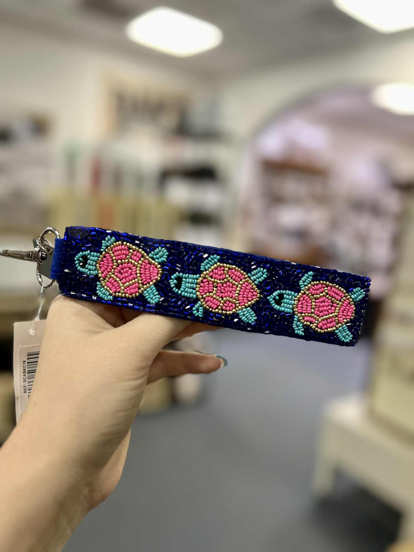 Beaded Keychain, Turtles