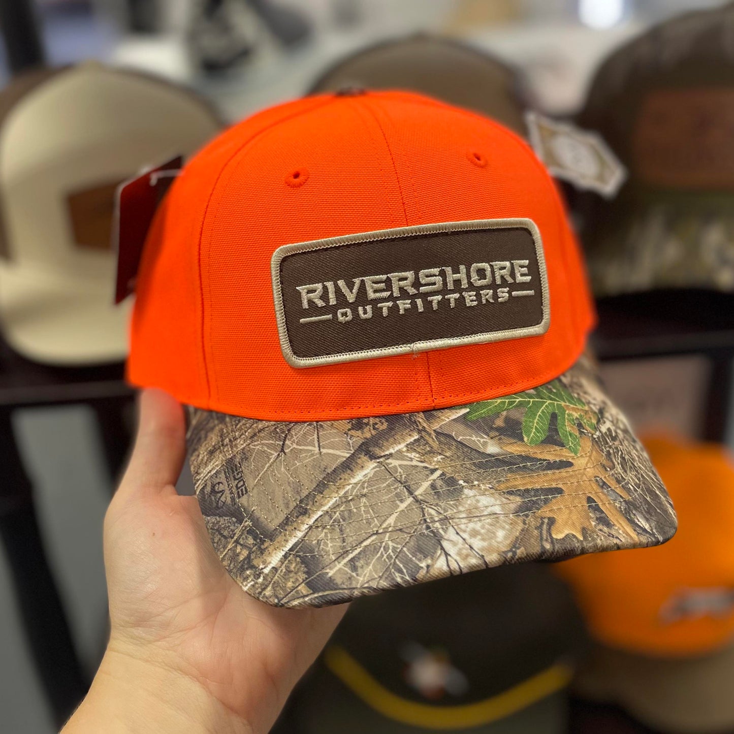 RSO Patch Hat (Orange/Camo)