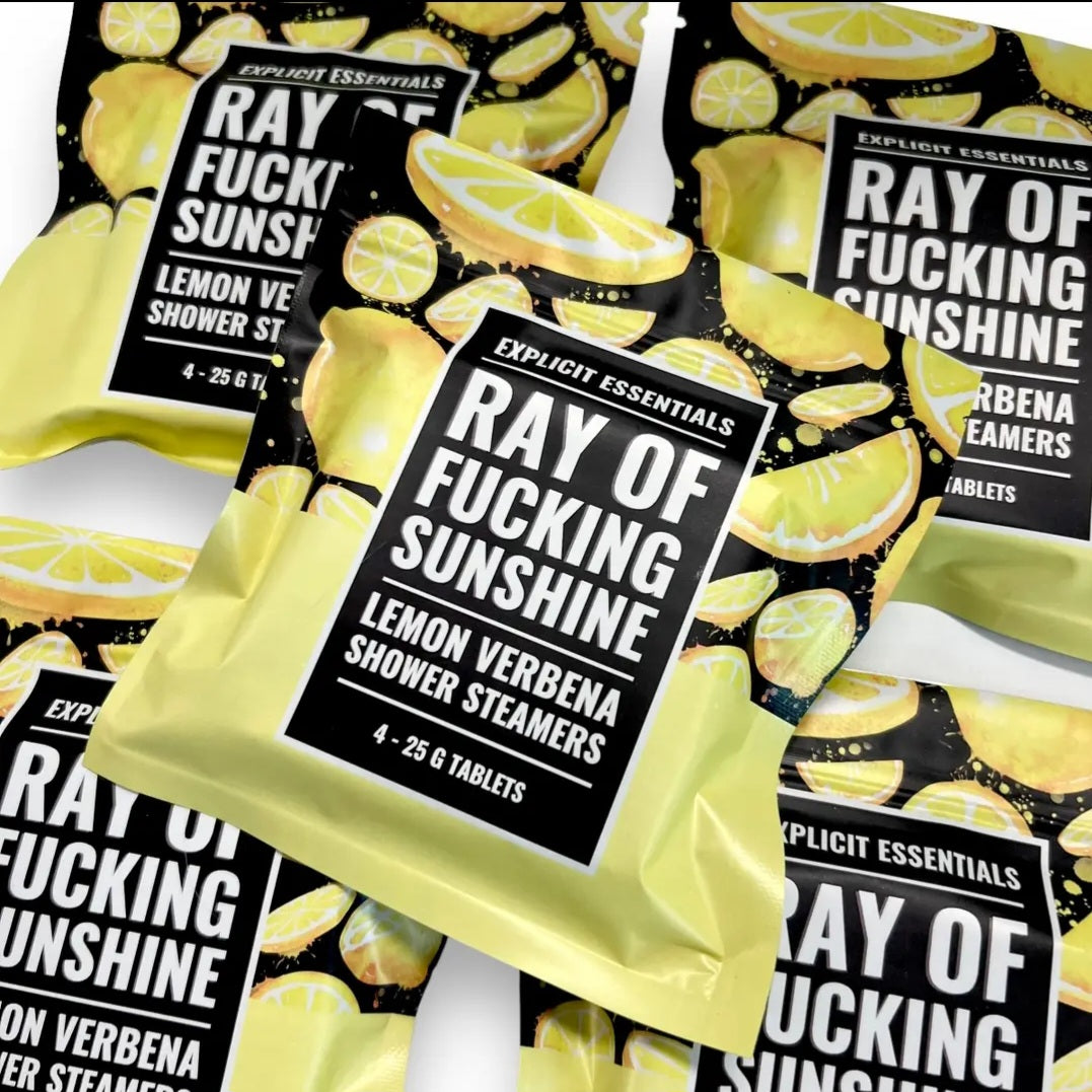 Ray of F*cking Sunshine Shower Steamer