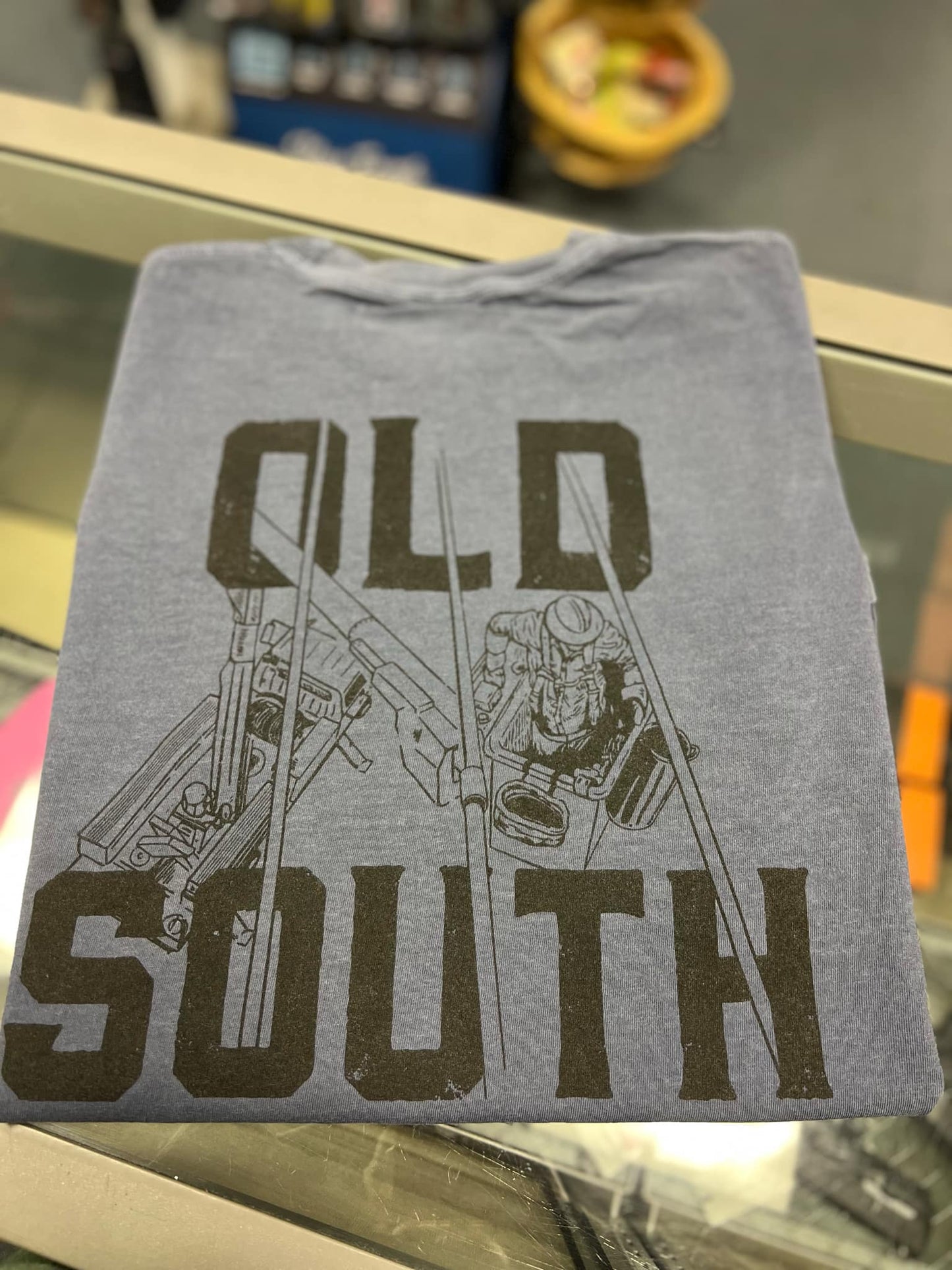 Lineman Bucket Truck Short Sleeve, Denim