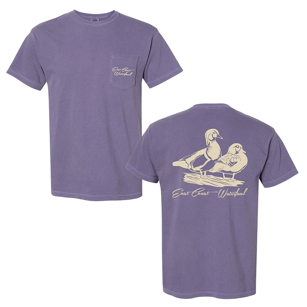 ECW Cypress Woodie SS Tee, Grape