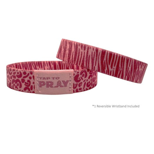 Tap To Pray, Wristband, Safari Rose