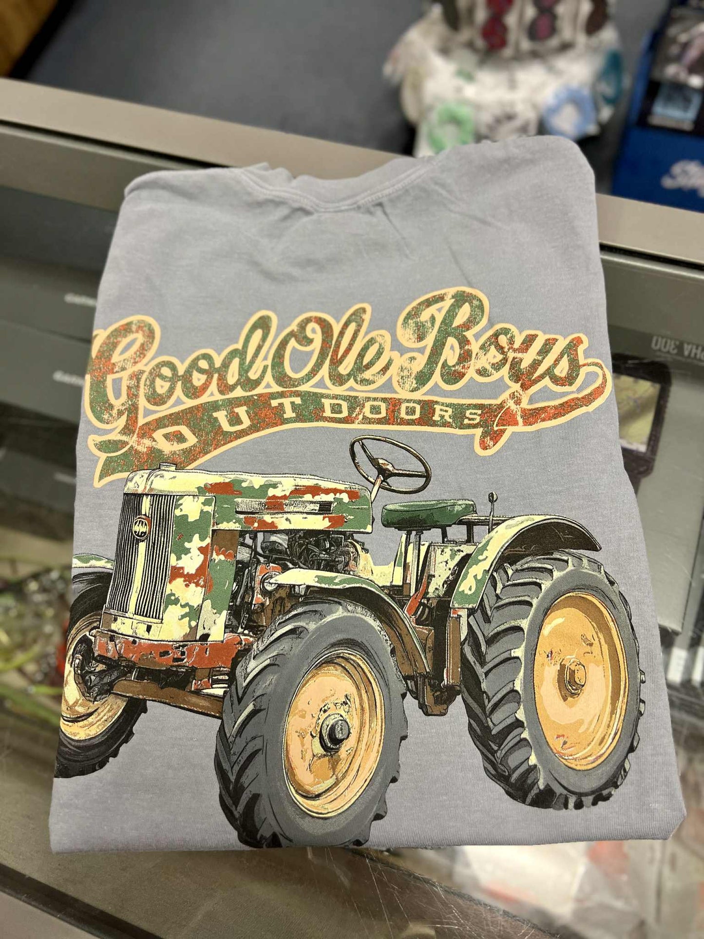 Camo Tractor Short Sleeve (GB7213)