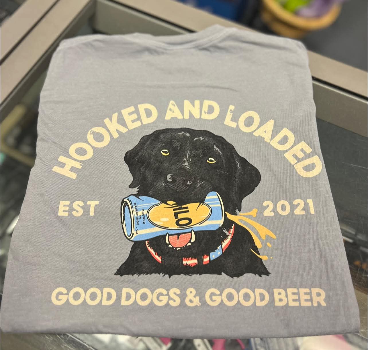 Good Dogs Short Sleeve. Granite