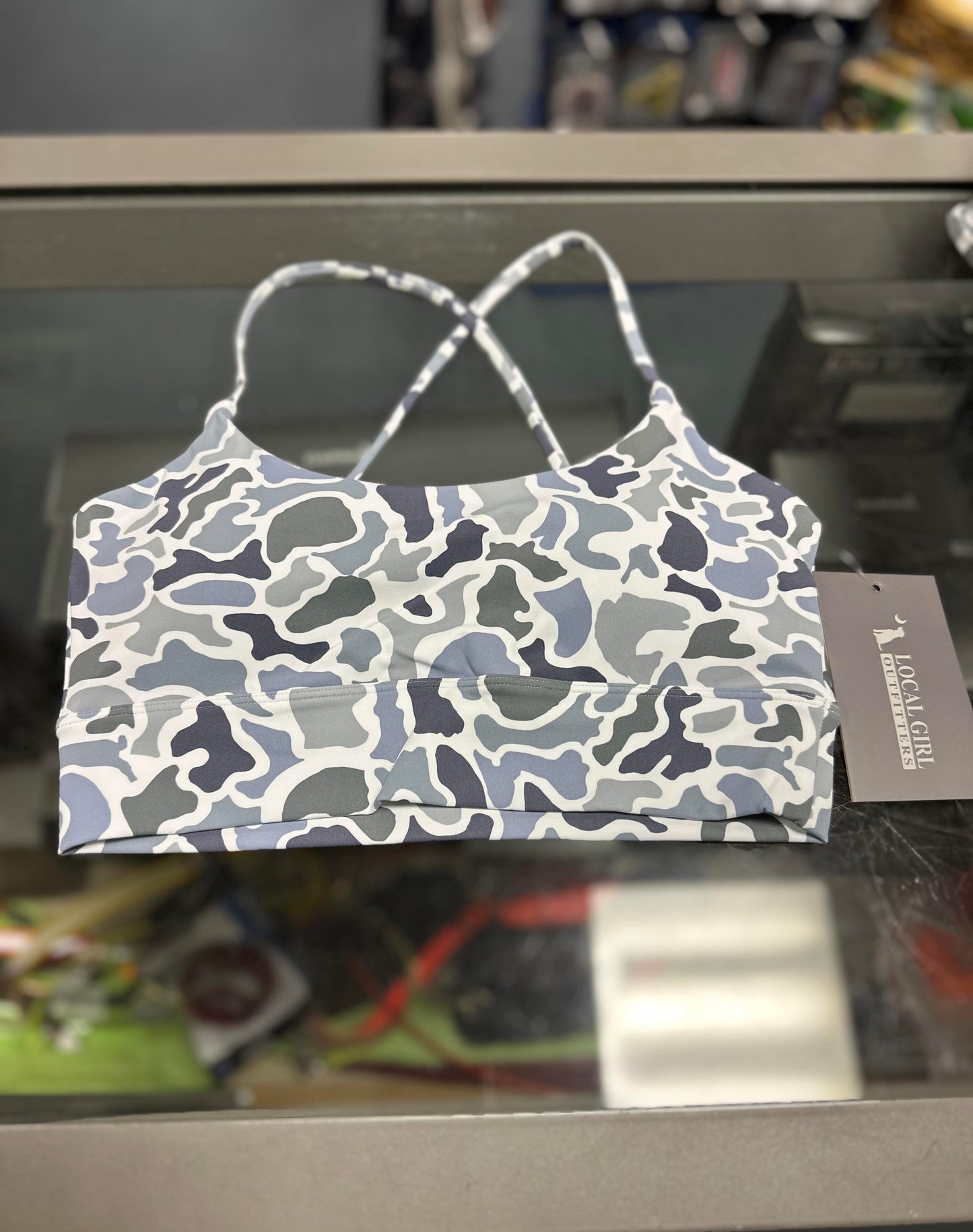 Local Girl Sports Bra Top, Localflage Coast