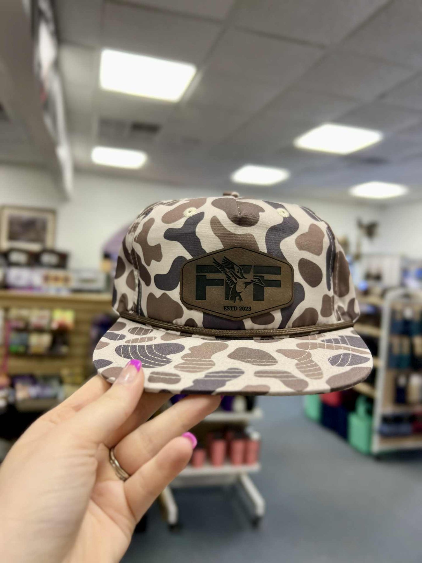 Mallard FTF Patch Goat Rope Hat, Olds Cool Slough