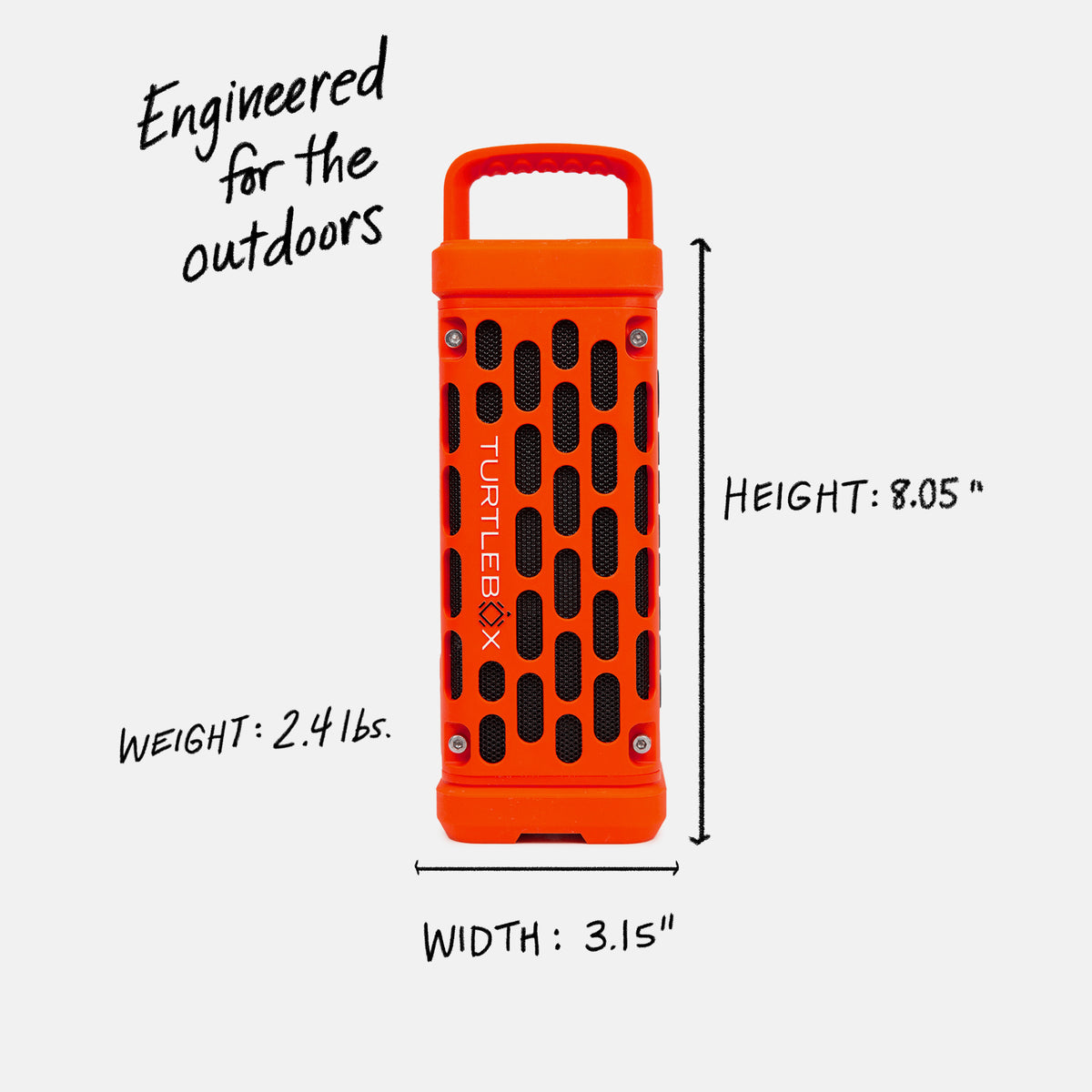 Turtlebox Ranger, Orange