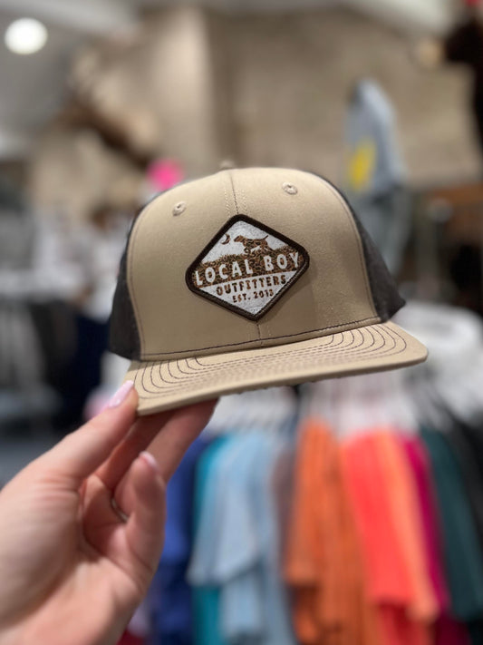 Local Dog Patch Hat, Khaki/Brown