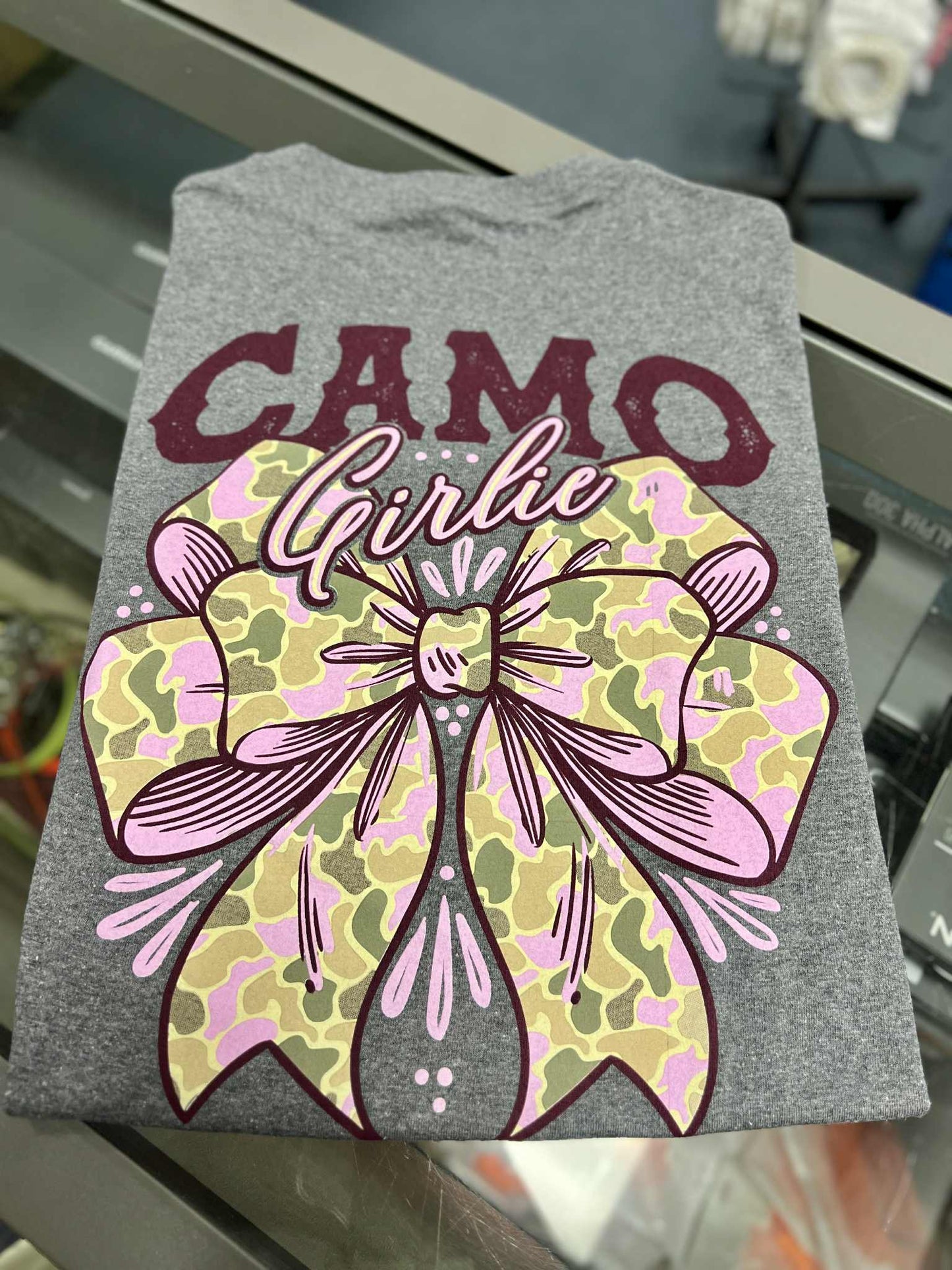 Camo Girlie Short Sleeve
