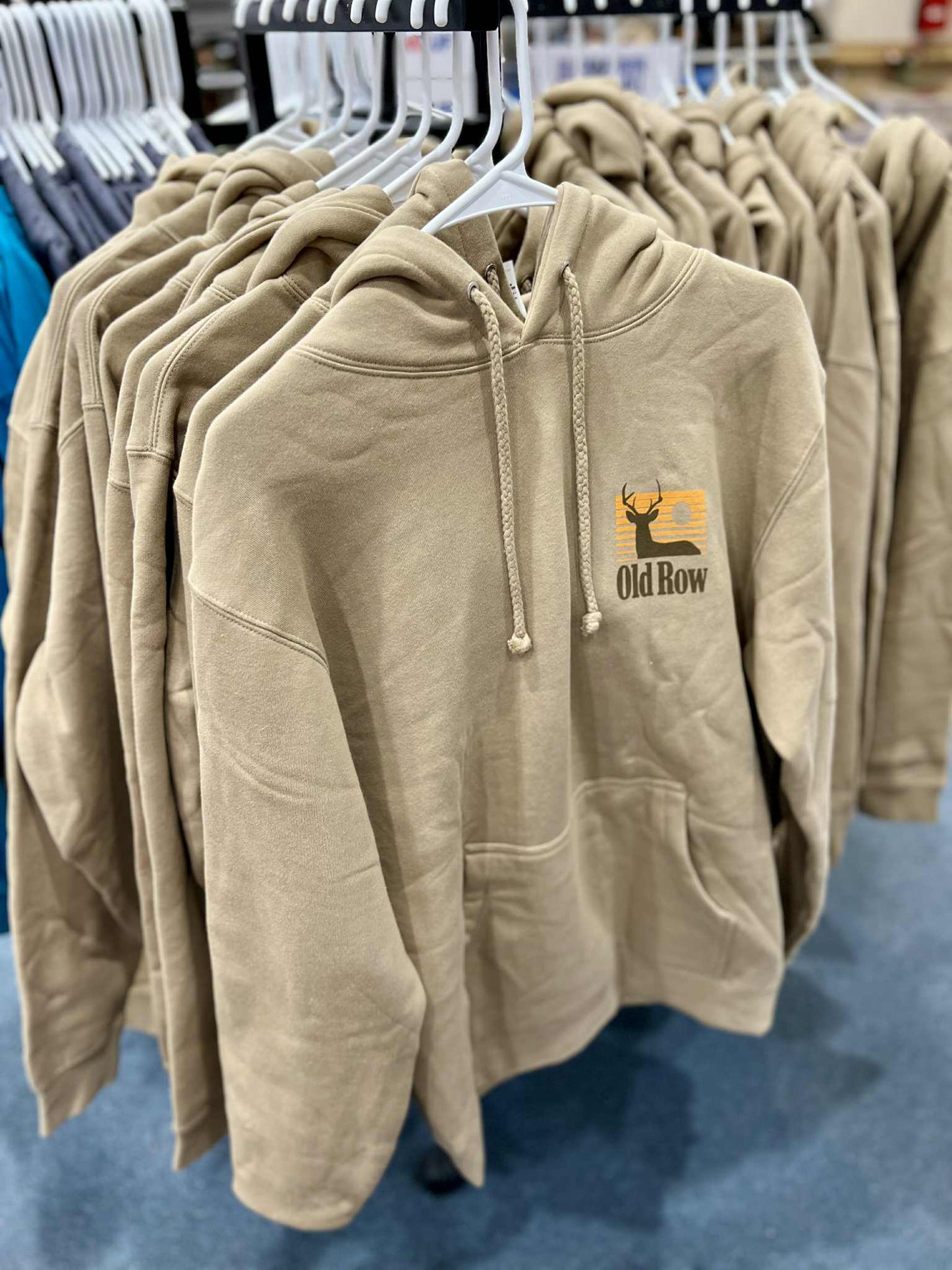 Old Row The Smoking Buck Hoodie, Sandstone