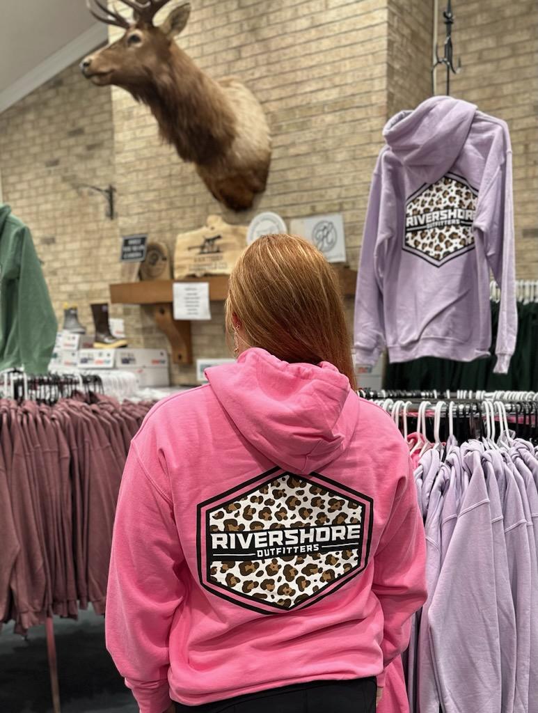 RSO Leopard Hoodie, Azalea