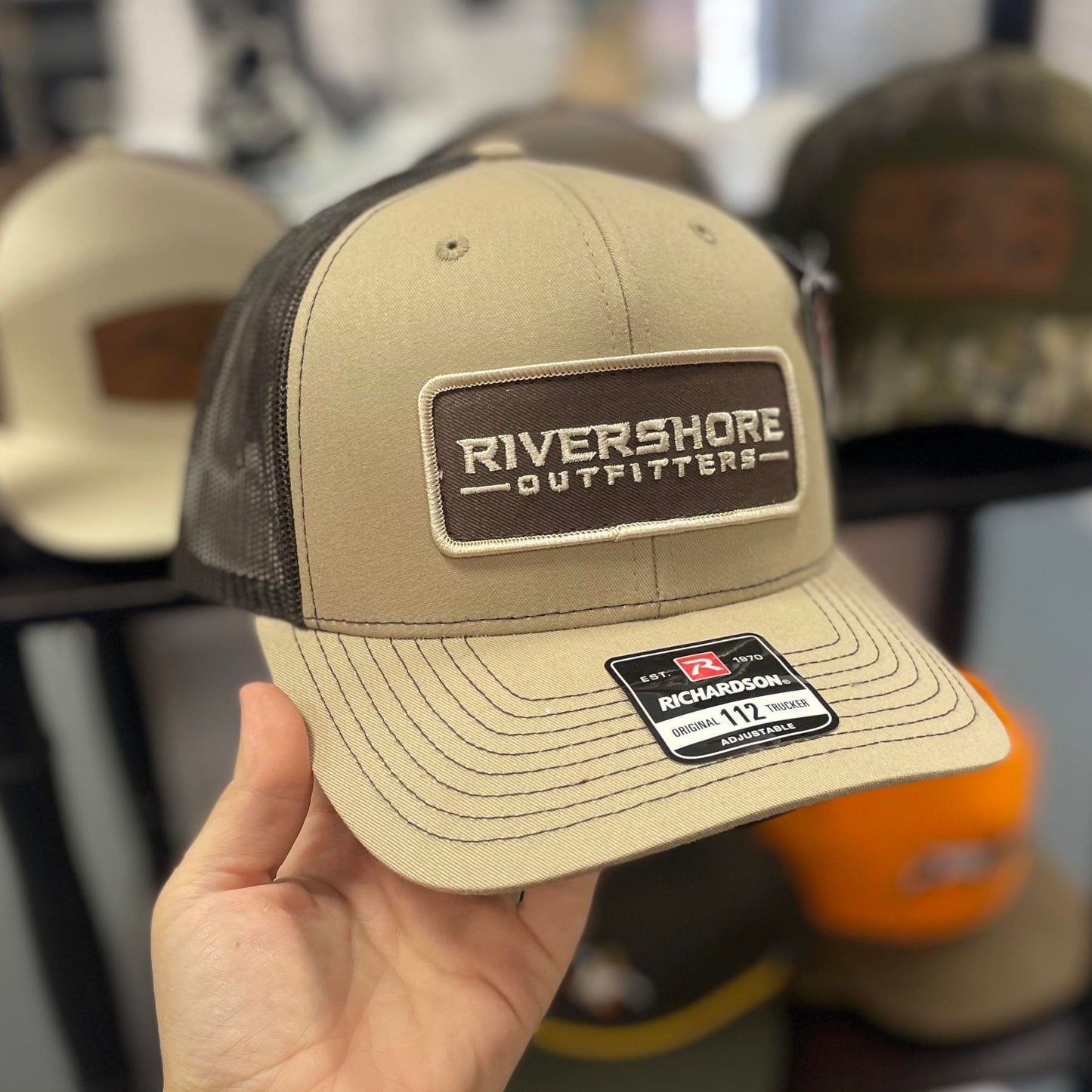 RSO Brown Patch Hat (112 Khaki/Brown)