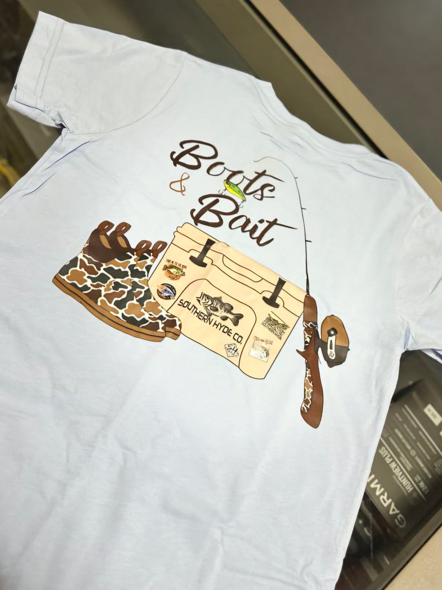 Youth Boots & Bait Short Sleeve