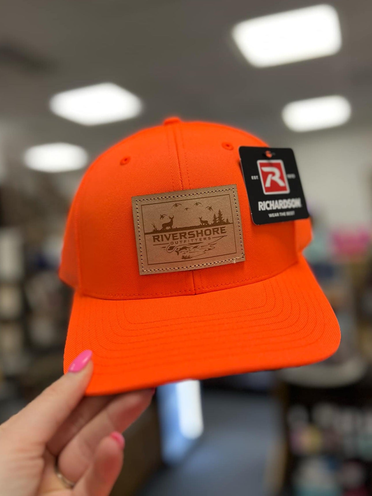 RSO Leather Patch Hat, 882 Blaze Orange