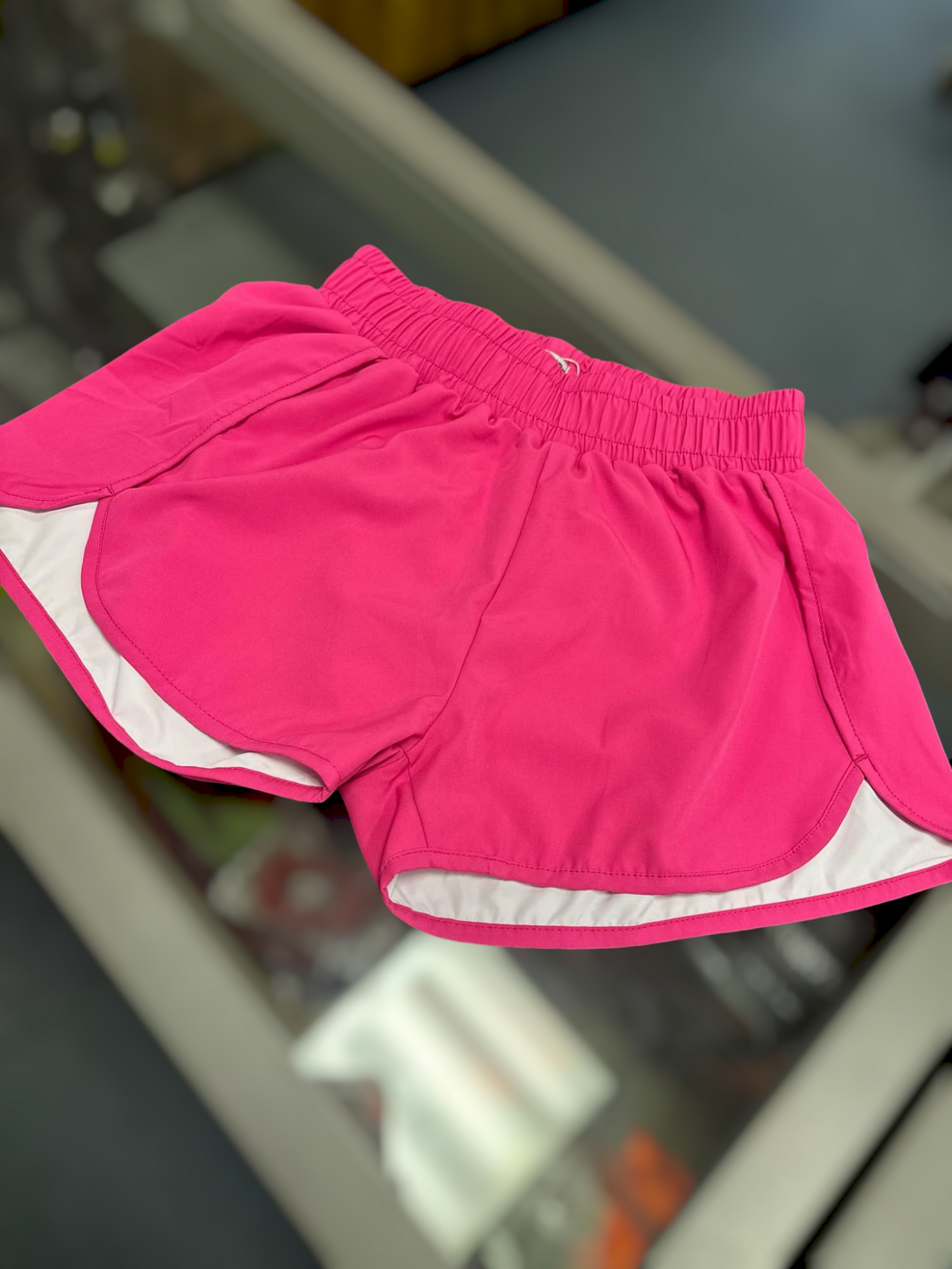 RSO Youth Girls Shorts, Hot Pink