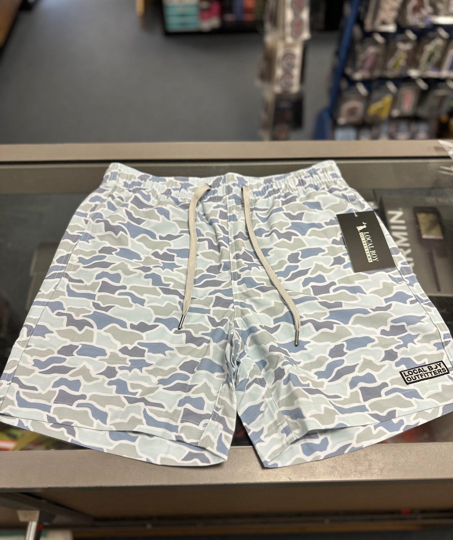 Bayview Swim Trunks, Cool Oak Camo