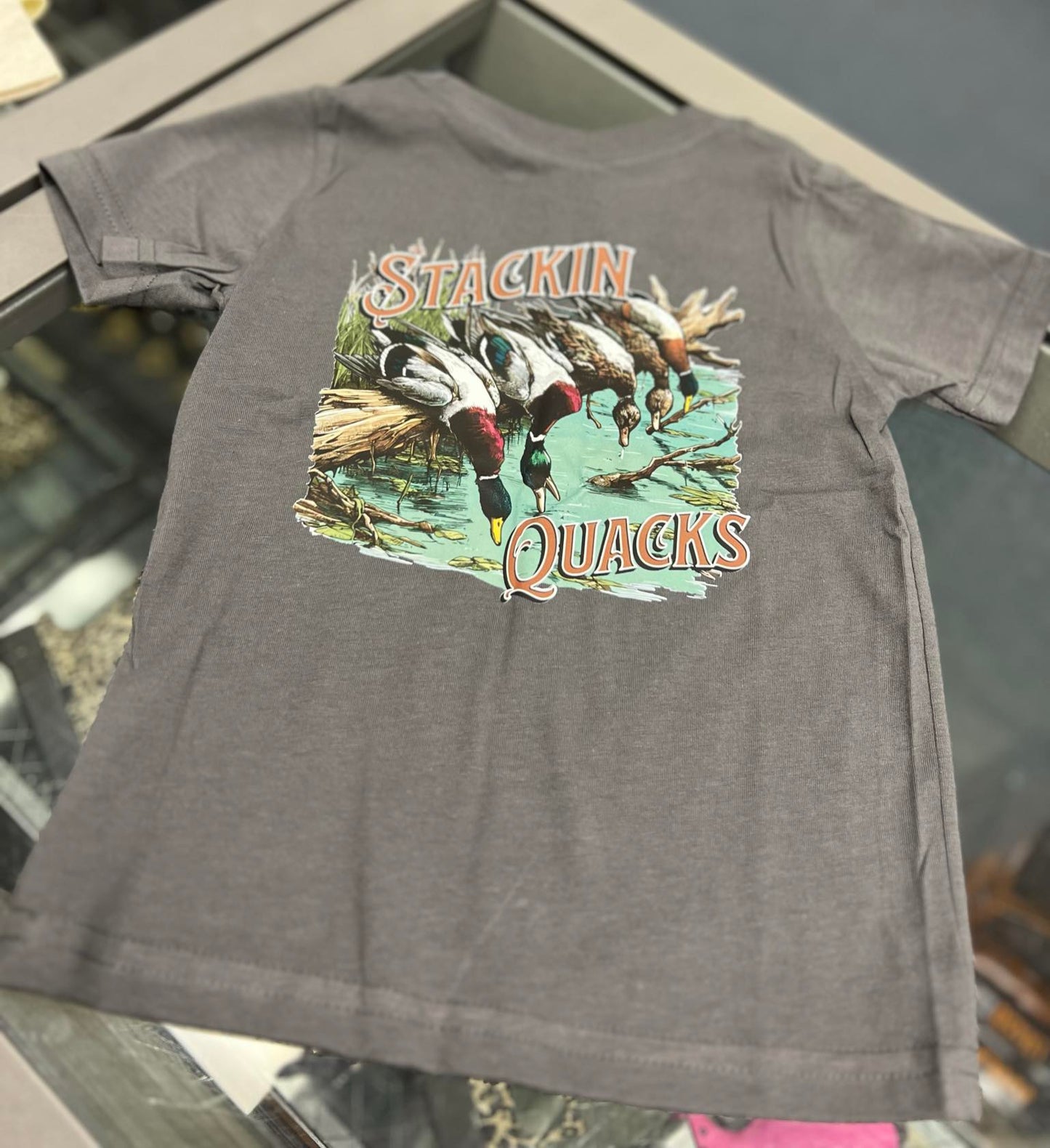 Stackin' Quacks Toddler Short Sleeve