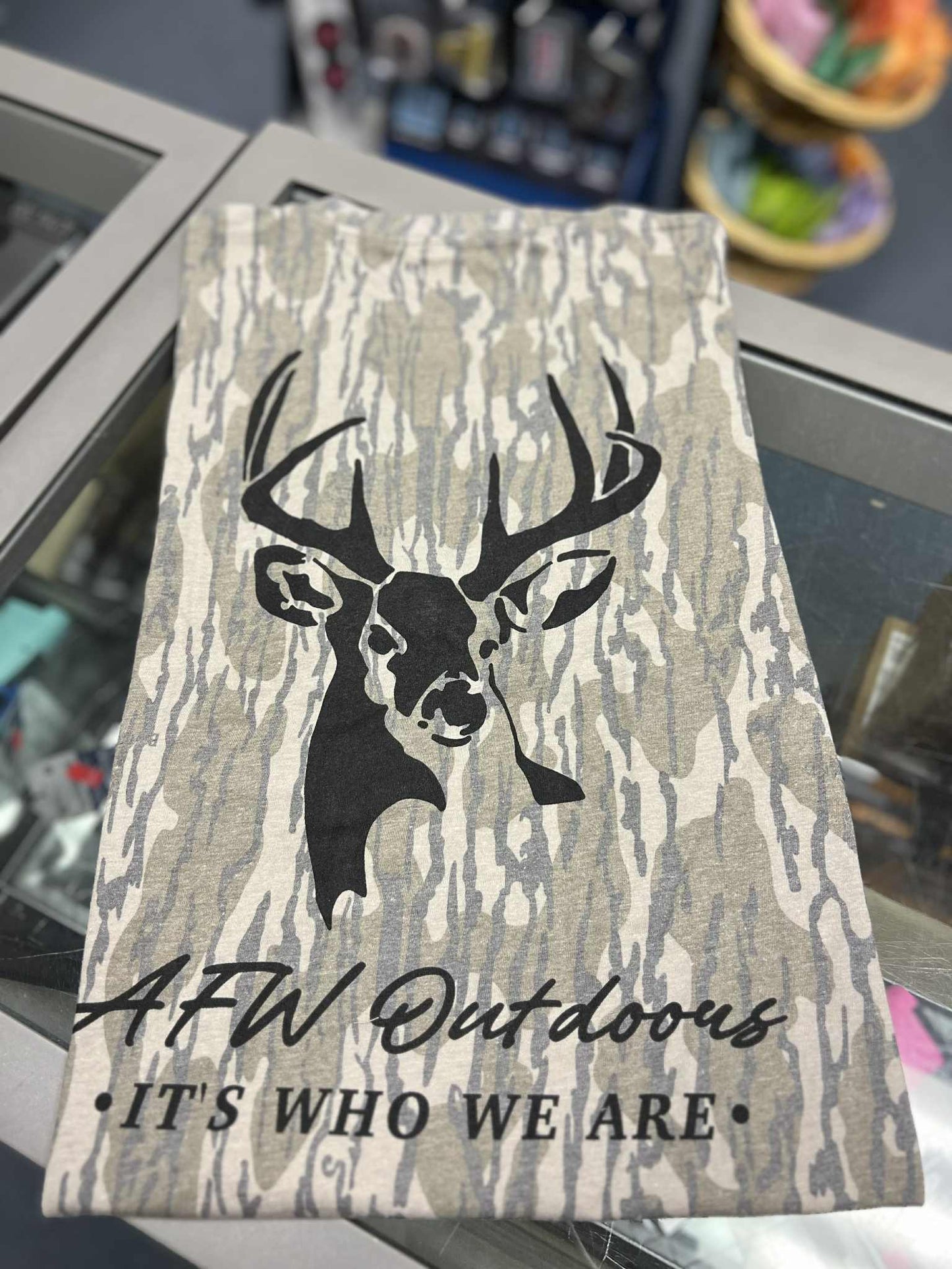 AFW Outdoors Buck Mossy Oak Tee
