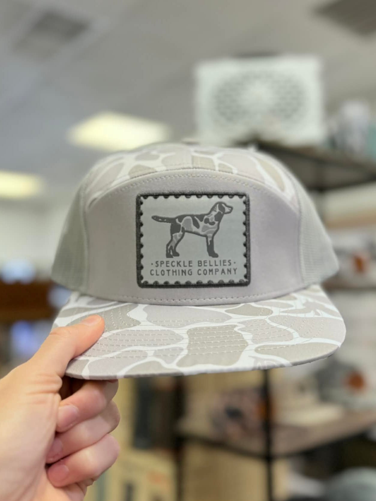 Camo Dog 7 Panel, Loose Goose