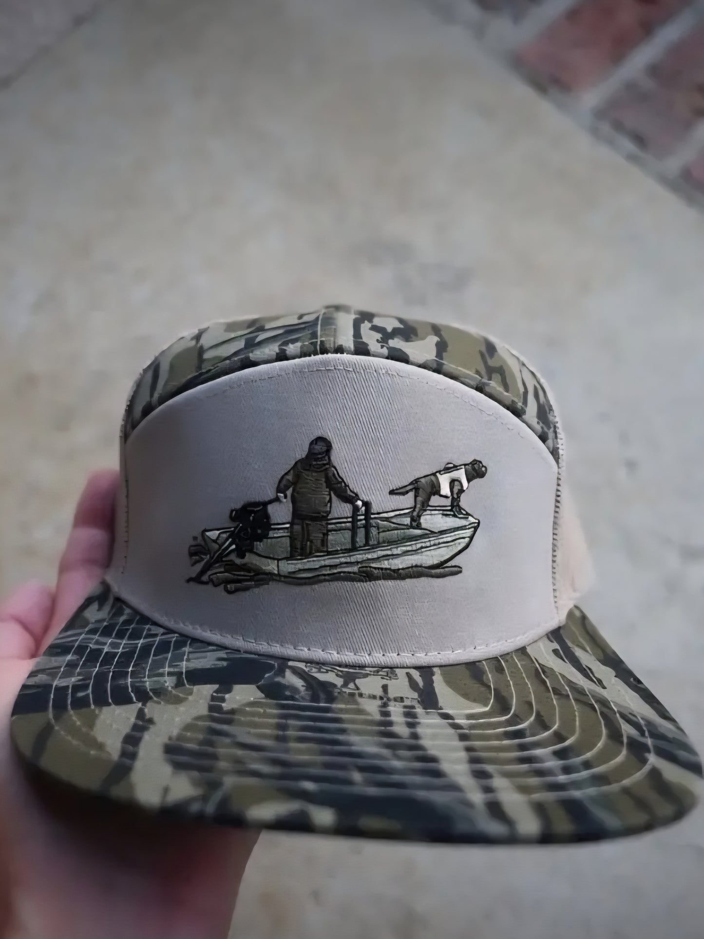 American Fetcher, 7 Panel Boat Ride Hat, Tree Stand