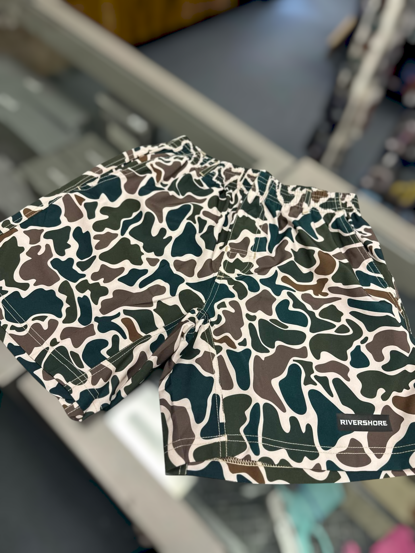 RSO Youth Shorts, Dark Camo