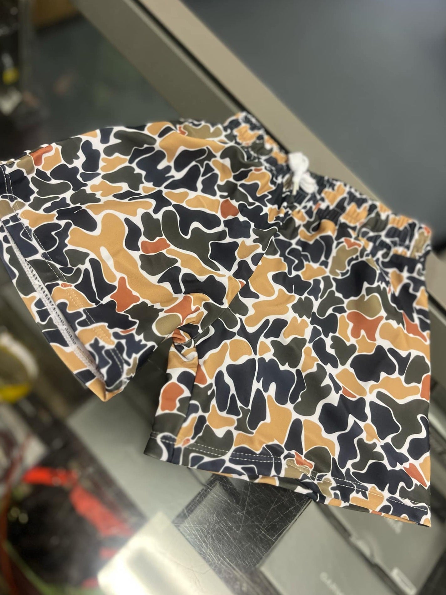 Toddler Camo Swim Trunks