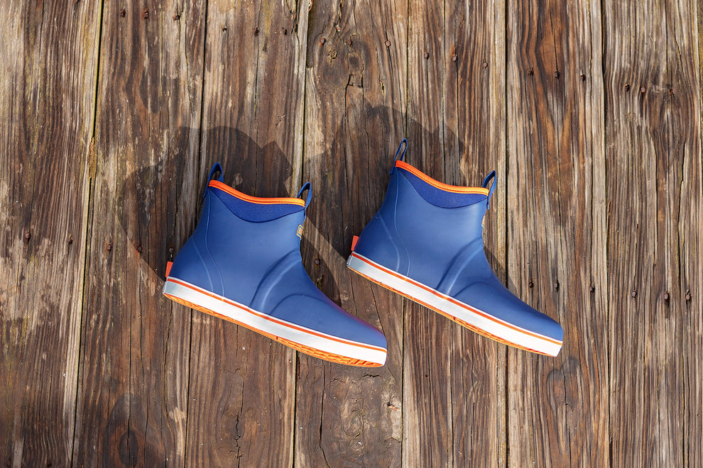Men's Orange/Blue Buoy Boots