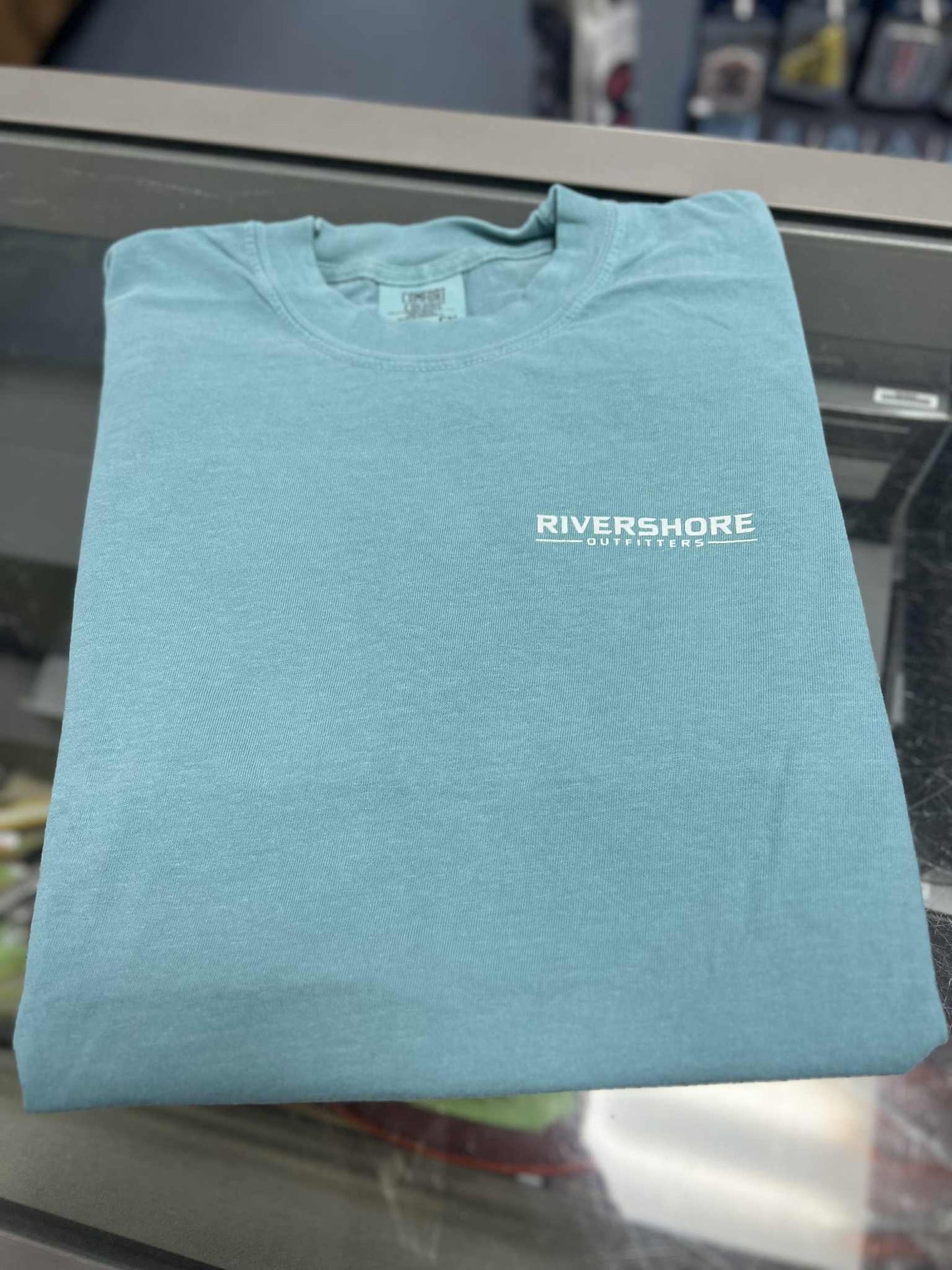 RSO License Plate Short Sleeve, Seafoam