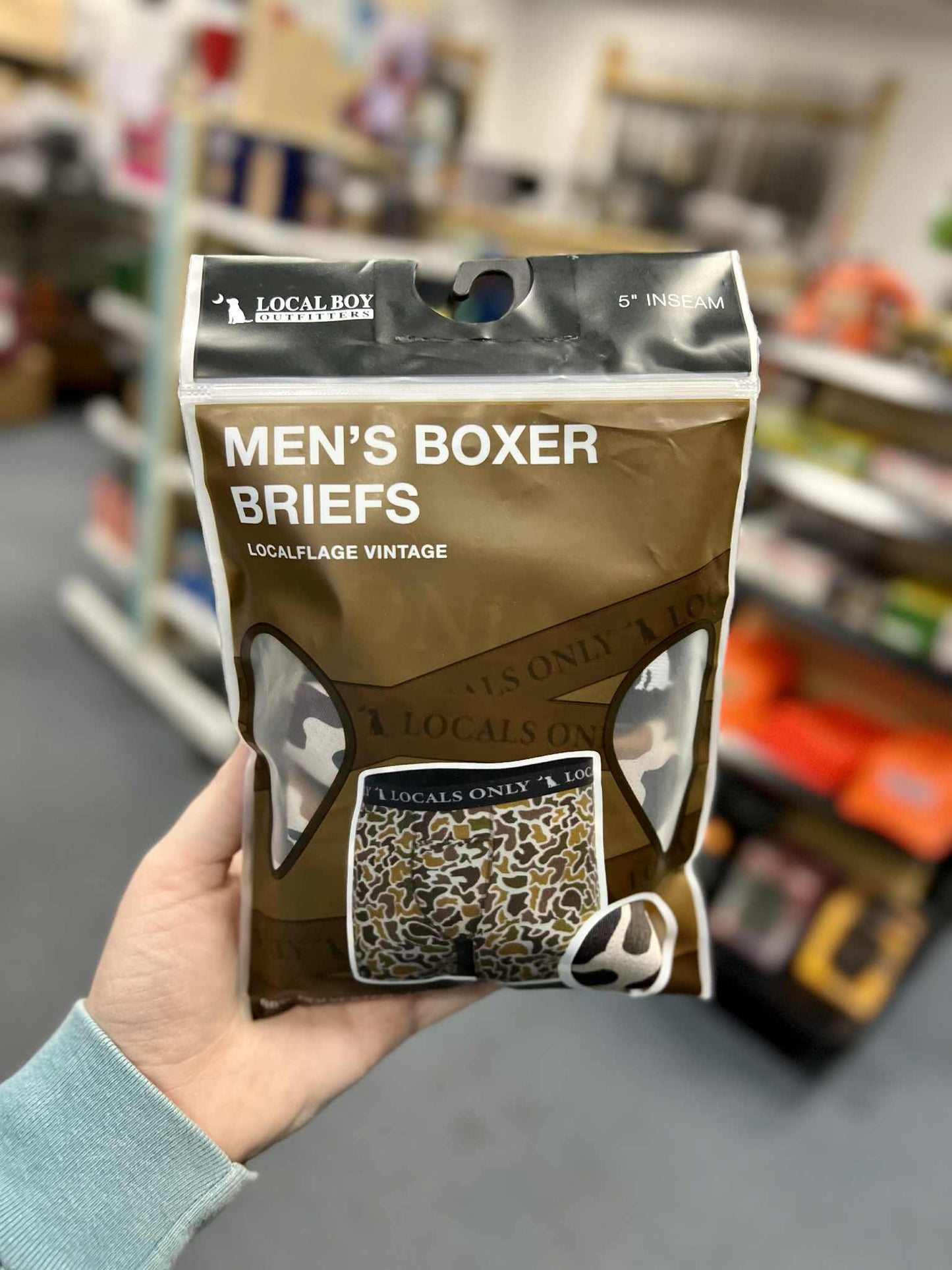 Boxer Briefs, Localflauge Vintage