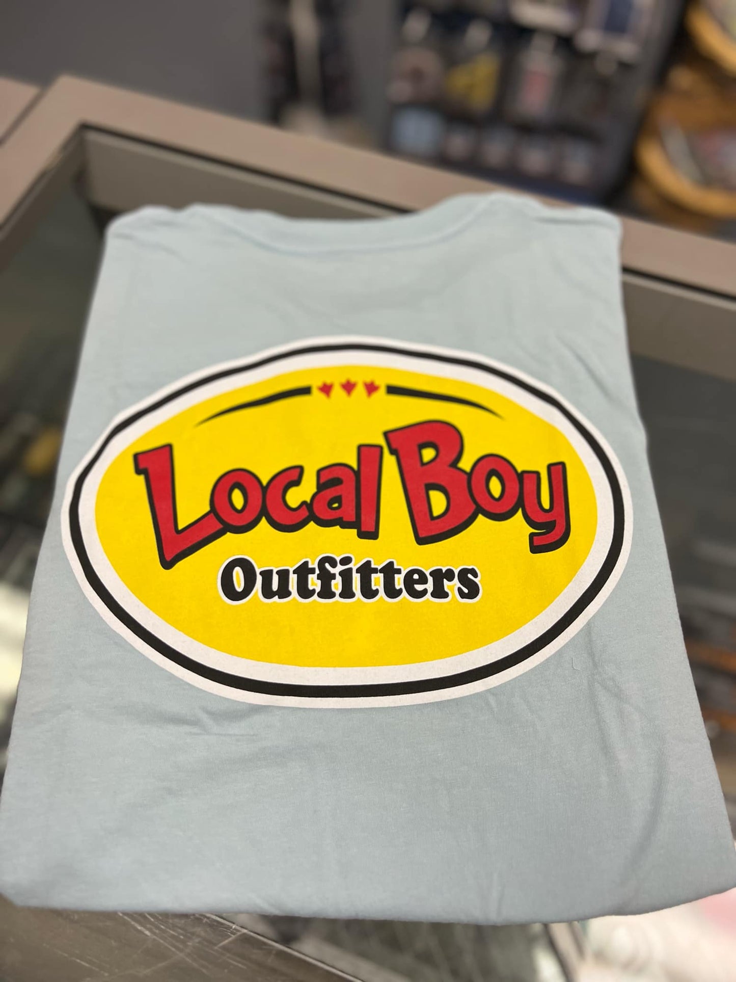 LO Time SS Tee, Chambray