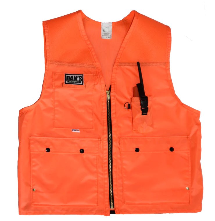 Dan's Dog Days Vest, Orange 428