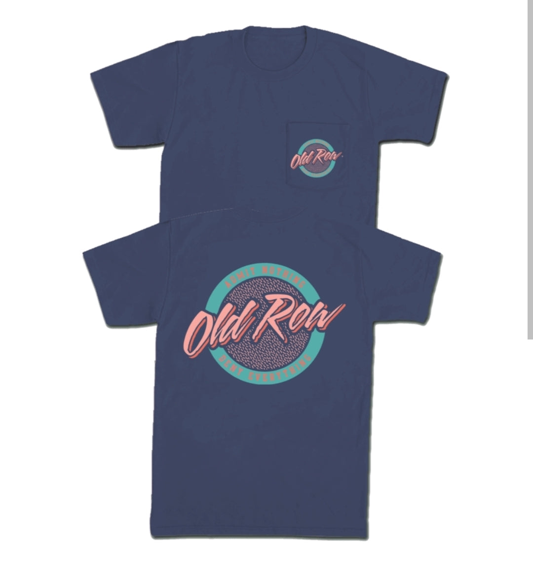 Circle Logo Pocket Tee, Midnight