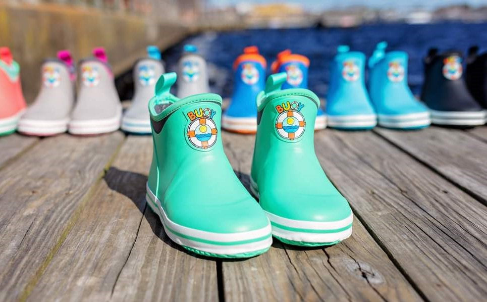 Kids Seafoam Buoy Boots