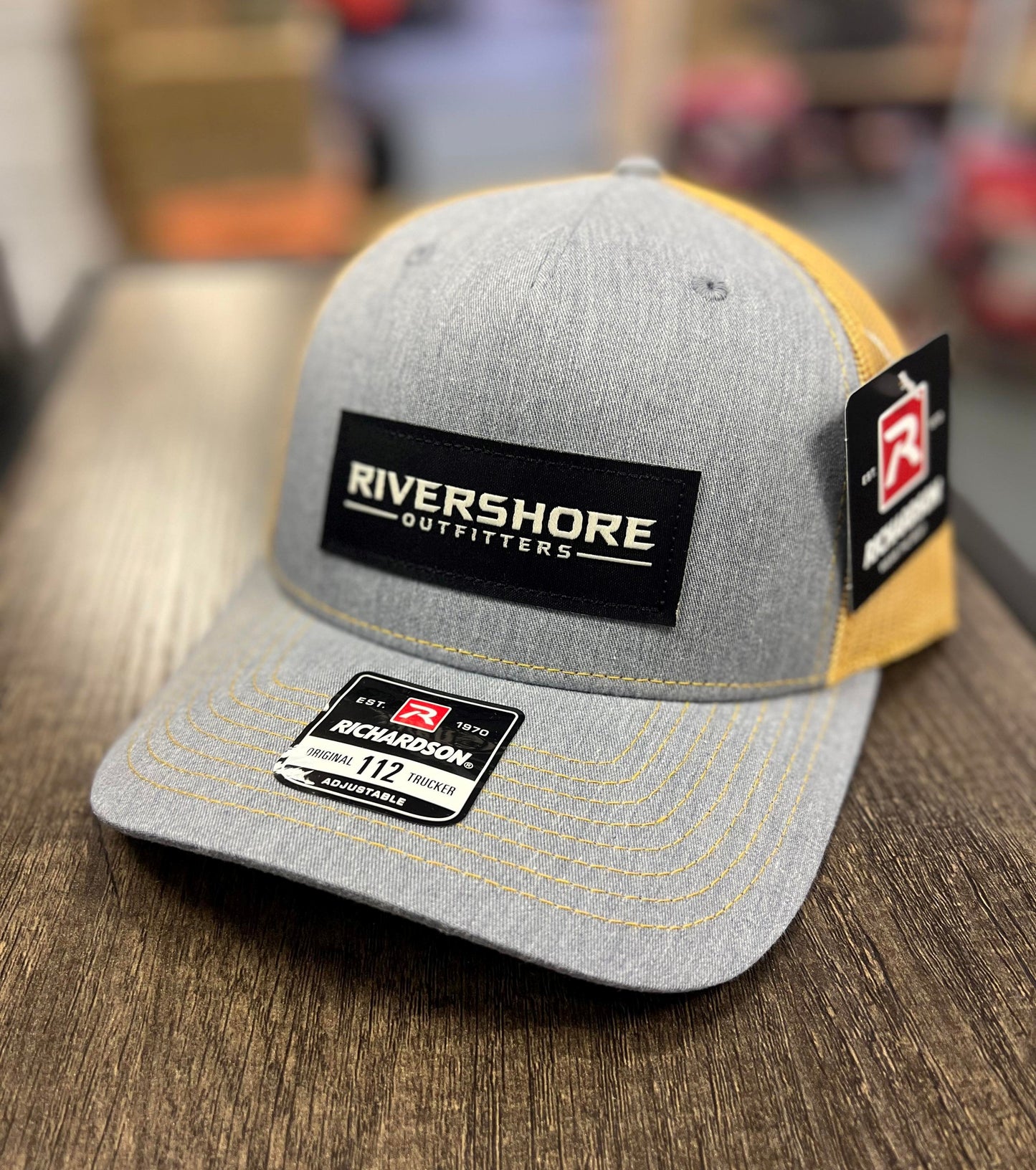 RSO Woven Label Hat (Gray/Gold)
