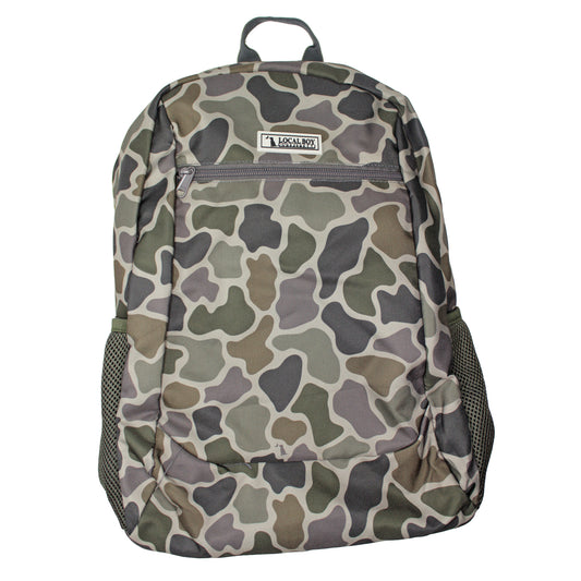 Local Boy Backpack, Brush Camo