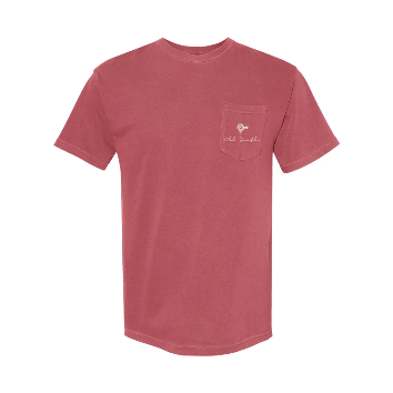 Old Glory Fire Brigade Short Sleeve, Crimson