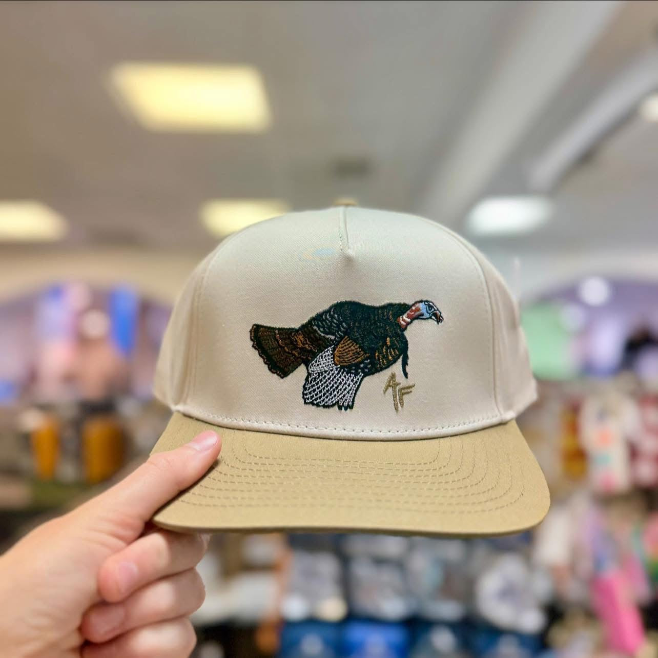 American Fetcher, The Gobbler, Cream Brown Bill